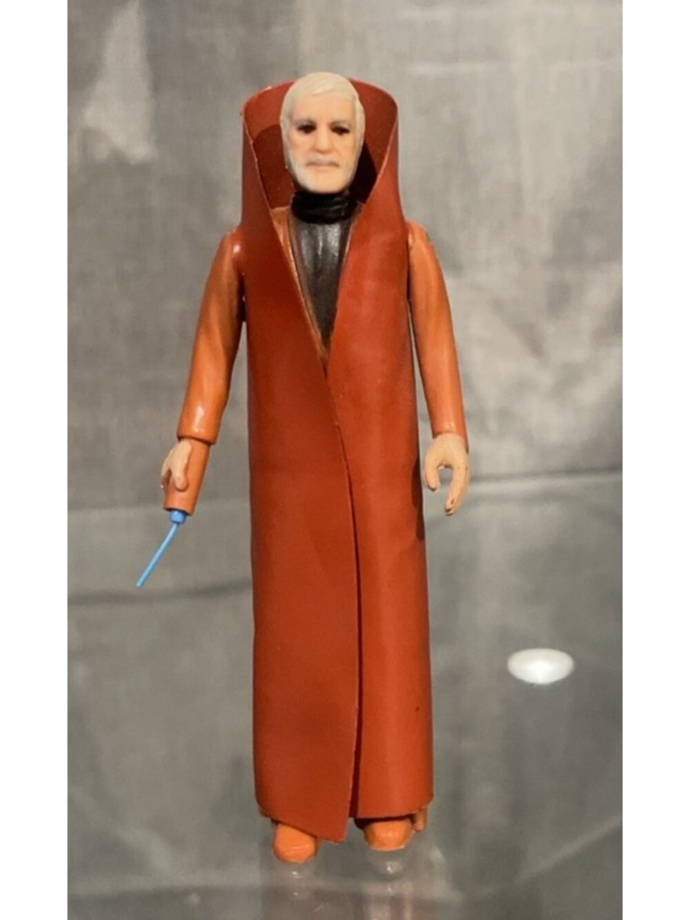 Vintage 1977 Kenner Star Wars OBI WAN KENOBI Complete *GREY HAIR*